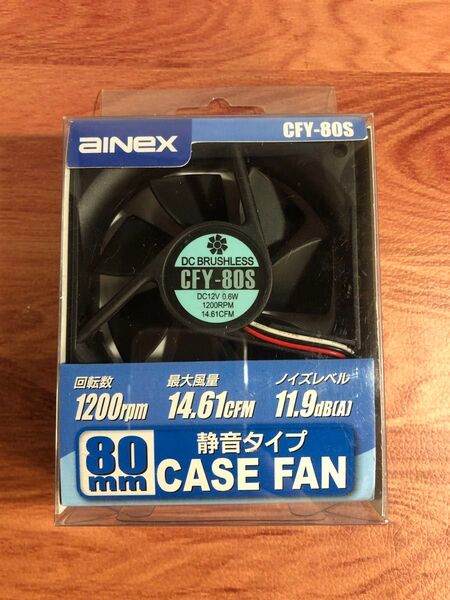 CASE FAN 80mm CFY-80S PCファン