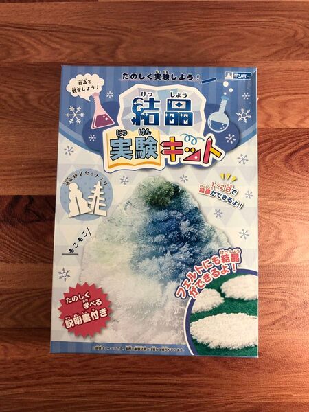 【新品】結晶実験キット【夏休みの自由研究】