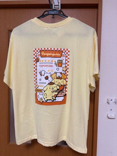 ポムポムプリン Tシャツ サンリオキャラクター ステッカー付き ドン・キホーテ ドンキ