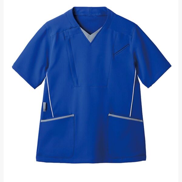 スクラブ ケーシー ナース服 介護服 ユニセックス3L 新品