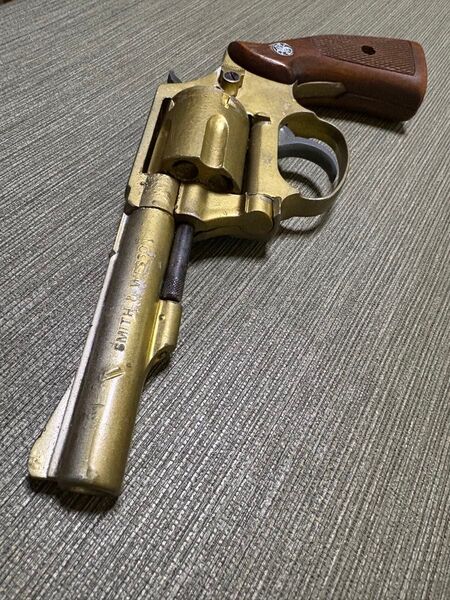 CMC モデルガン ゴールド SMG刻印 ジャンク品