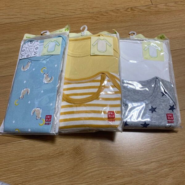 UNIQLO ユニクロ ボディスーツ 長袖 ロンパース 肌着 5着