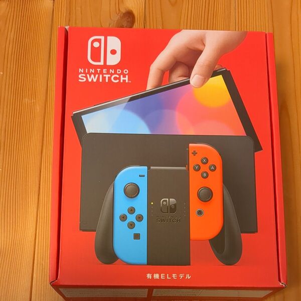 新品未開封 Nintendo Switch 有機ELモデル ネオンブルー ネオンレッド