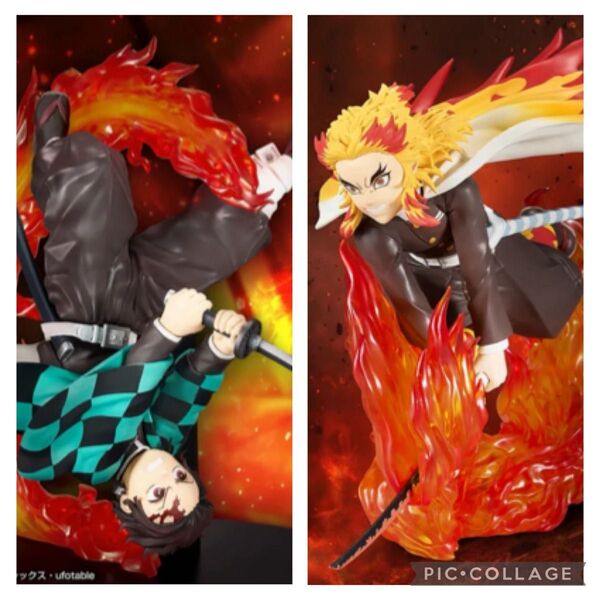 新品未開封『鬼滅の刃』VIBRATION STARS PLUS-煉獄杏寿郎--竈門炭治郎-2点セット