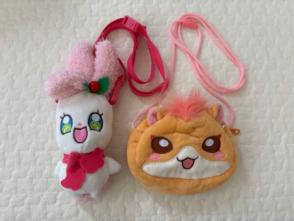 プリキュアアラモード キラリン はぐプリ ハムハムハリー ぬいぐるみポシェット