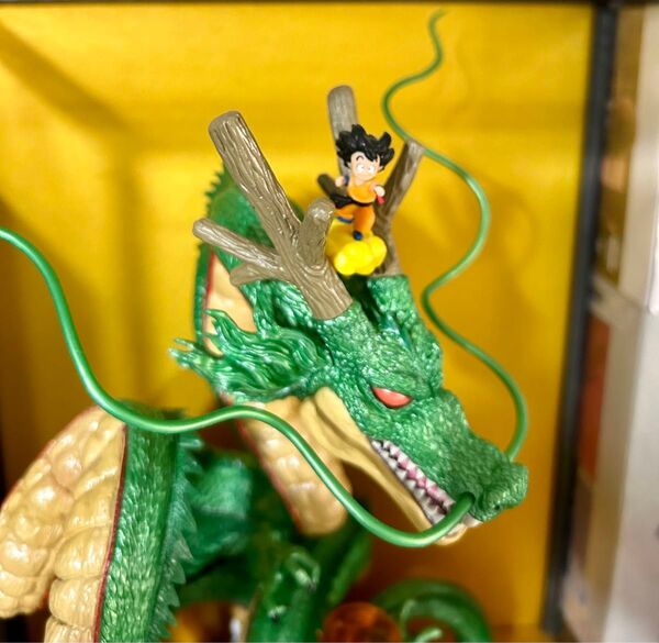 一番くじ ドラゴンボール ラストワン賞 神龍 SPカラー 下顎修正済 孫悟空少年期 オマケ! 悟空は当時のシークレットです