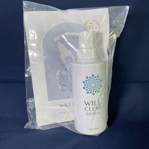 新品未使用 ウィルクレンズ 薬用シャワーオイル 体臭 加齢臭 300mL