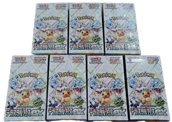 テラスタルフェス7BOX 超電ブレイカー3BOX ーロケット団の栄光4BOX バトルパートナーズ4BOX計18BOXシュリンク有