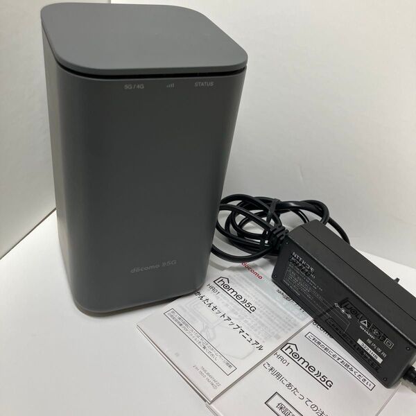 HR01 docomo home5g Wi-Fiルーター SIMフリー 楽天モバイル設定済