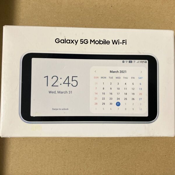 SCR01 Galaxy モバイルルーター 5G Wi-Fi