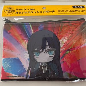 ジョージア×Ado オリジナルクッションポーチ