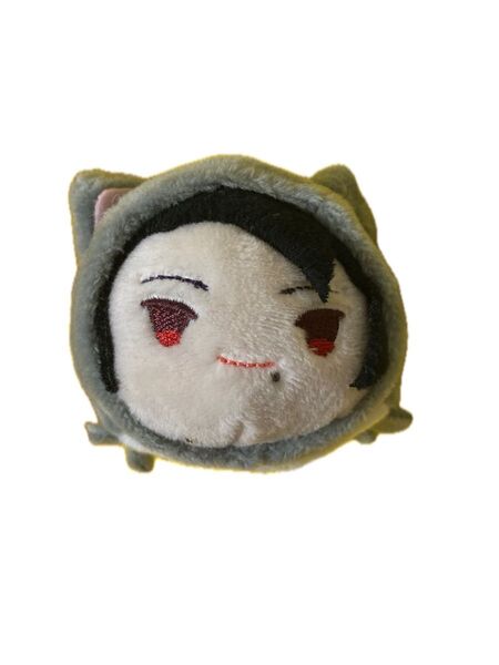 もちもちマスコット 刀剣乱舞 加州清光 もちマス マスコット ぬいぐるみ きぐるみ ねこ グレー