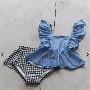 coen キッズ水着 セパレート 130cm 女の子