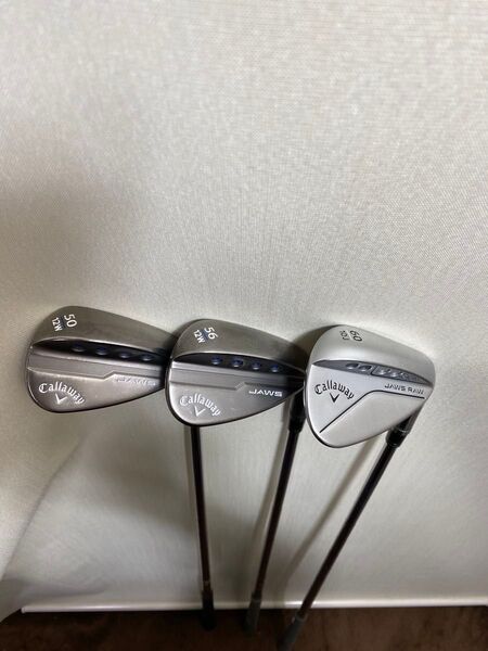キャロウェイ jaws md5 50° 56° jaws raw 60° DG s200 s400 ウェッジ3本セット