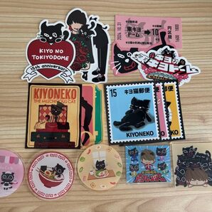 【キヨ15周年くじ】ステッカー&アクリルバッジコンプリートセット