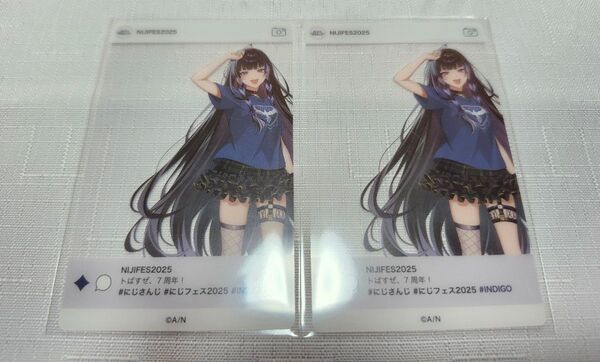 にじさんじ にじフェス2025 狂蘭メロコ SNS風クリアカード Cグループ