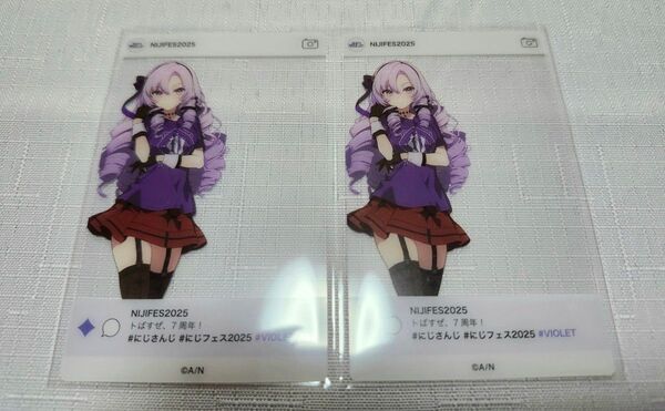 にじさんじ にじフェス2025 壱百満天原サロメ SNS風クリアカード Jグループ