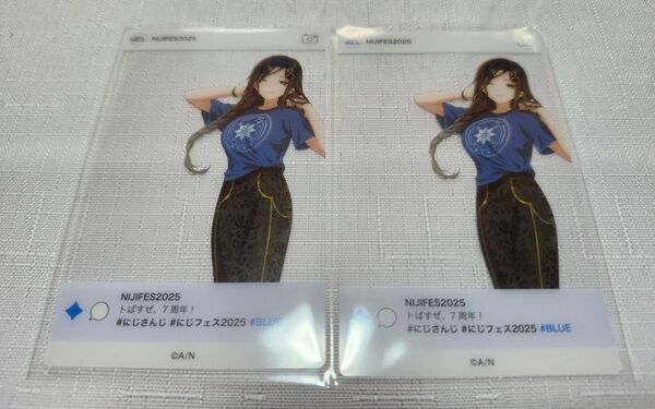 にじさんじ にじフェス2025 白雪巴 SNS風クリアカード Jグループ