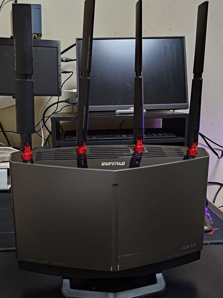 Buffalo バッファロー WXR-5950AX12 無線LAN Wi-Fiルーター動作確認済