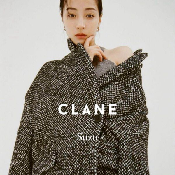 SuzuHirose×CLANE MIX COLOR OVER COAT