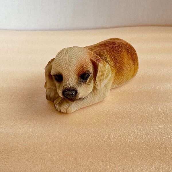 園芸置物 オブジェ かわいい犬の置き物 ガーデニング雑貨 飾り 装飾品 いぬ イヌ 垂れ耳 家庭菜園 インテリア