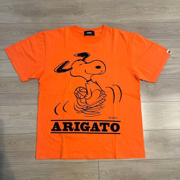 SAPEUr サプール スヌーピーコラボ Tシャツ 未使用 Lサイズ