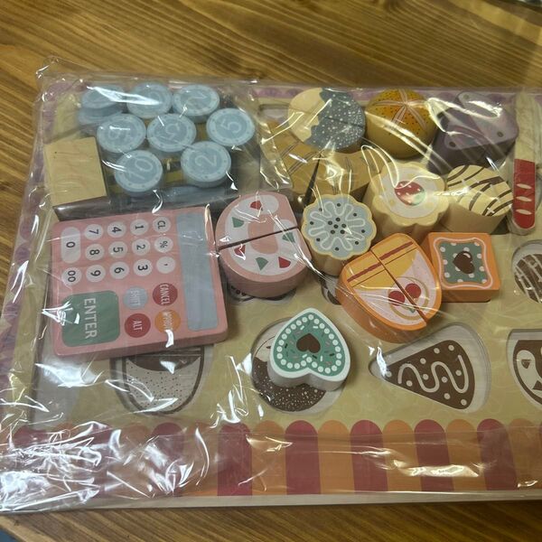 木製 ケーキ屋さん ごっこ遊び ままごと 知育玩具