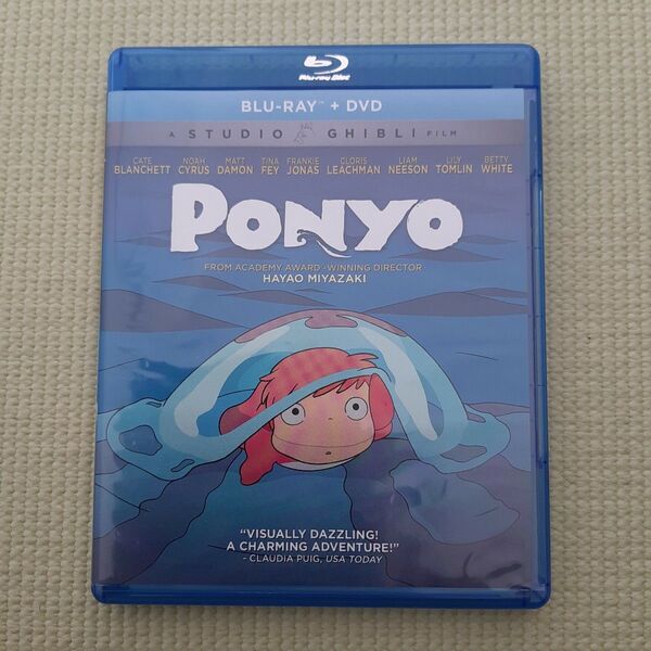 崖の上のポニョ Blu-ray 北米版 ジブリ
