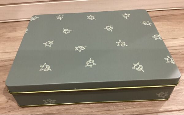 銀座たちばな かりんとう 空き缶 レトロ 小物入れ
