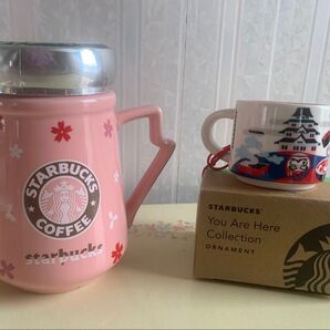 Starbucks スタバ マグカップ 日本限定デミタスカップ&蓋付きカップ
