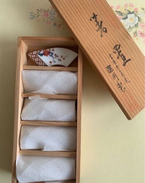 宮内庁御用達 深川製 箸置きセット 木箱入り