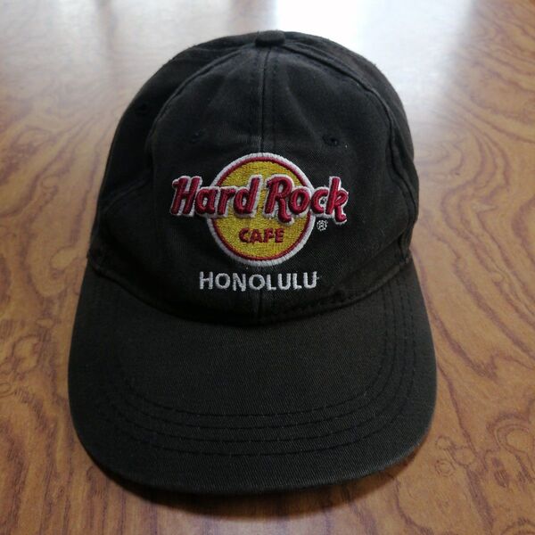 Hard Rock CAFE ホノルル キャップ 帽子 ブラック F