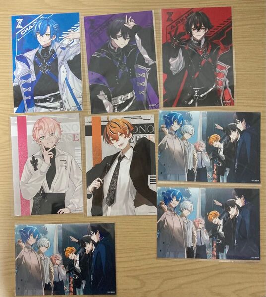 クロノヴァ ブロマイド 1弾 ファミマコラボ しゃるろ しの ARKHE 甘夢れむ うるみや かなめ シクレ