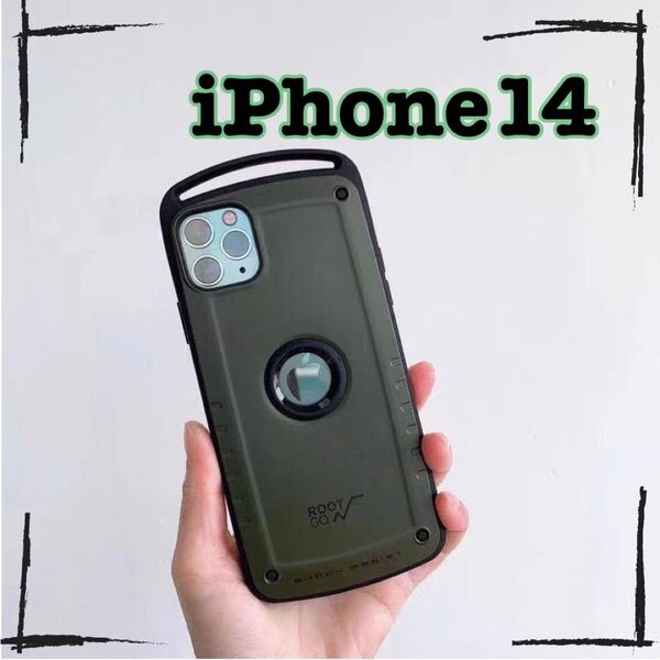 iPhone14 ケース アウトドア カジュアル 耐衝撃 スマホケース 軽量 大人気 シンプル 頑丈 カバー