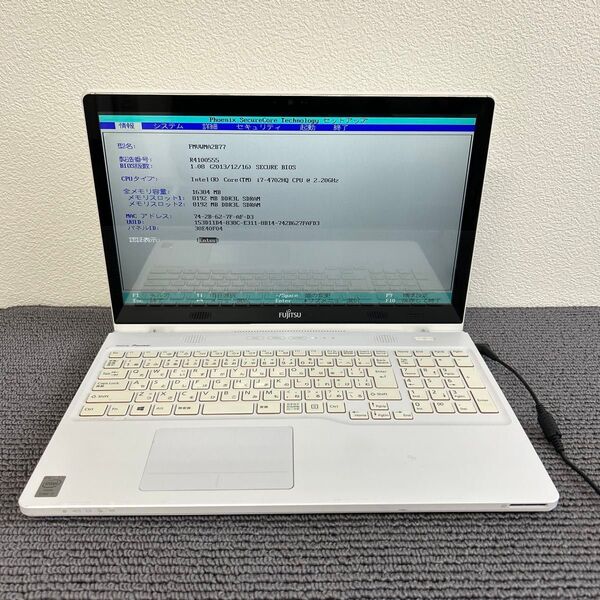 富士通 lifebook WA2/M I7-4702HQメモリ16GB#5803