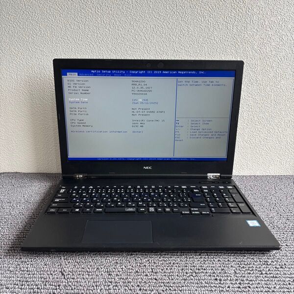 NEC versapro VD-5 i5-8365U メモリ8GB #5858