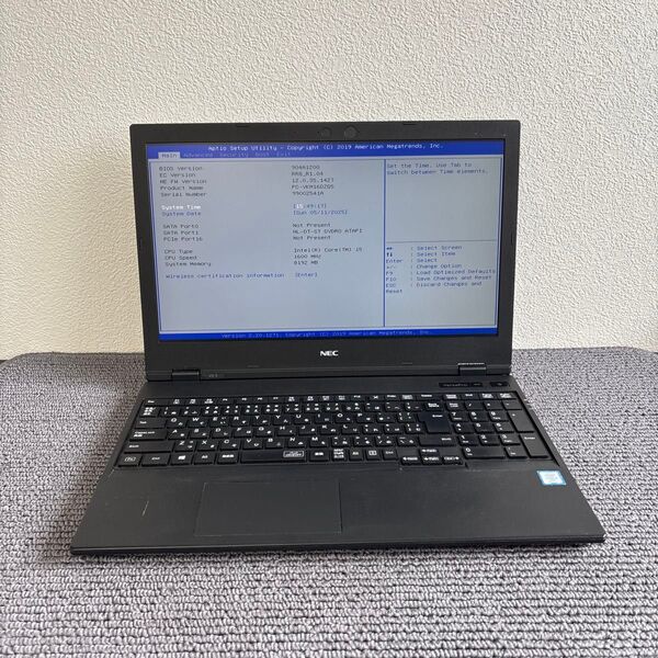NEC versapro VD-5 i5-8365U メモリ8GB #5859