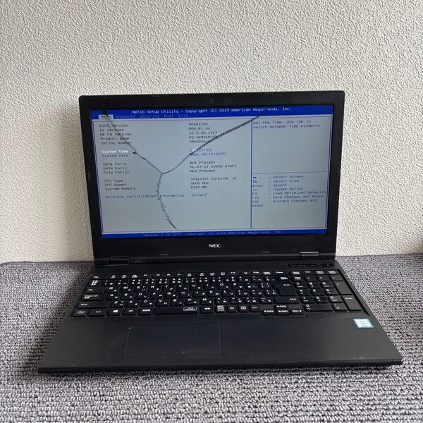 NEC versapro VD-5 i5-8365Uメモリ8GB #5903