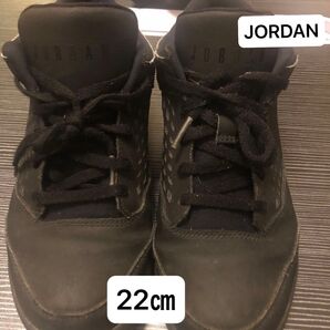 JORDAN Jordan ナイキ ジョーダン フライト オリジン スニーカー 子供 22㎝ フライトオリジンスニーカー 黒