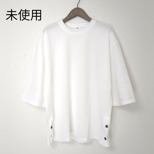JOYSTECH メンズ Tシャツ カットソー 夏 白