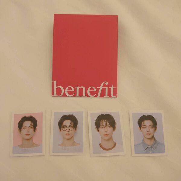 ヨンジュン benefit 証明写真4枚+鏡セット