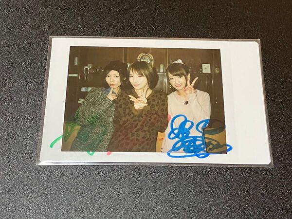 希志あいの 希島あいり 里美ゆりあ 直筆サイン入りチェキ 初代恵比寿マスカッツ AV女優 セクシー女優