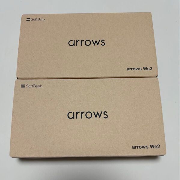 arrows we2 3台 ソフトバンク SIMフリー ミストホワイト スマートフォン ネイビーグリーン