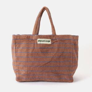 「専用」になります。 bongusta トートバッグ ブラウン タオル生地 ボーダー