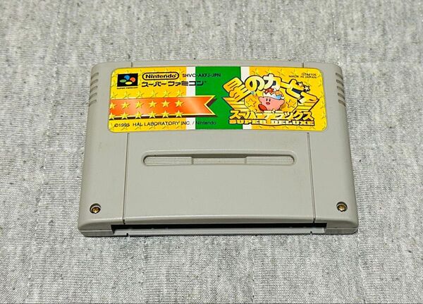 SFC 任天堂 スーパーファミコンソフト 星のカービィ スーパーデラックス ※初起動確認済み