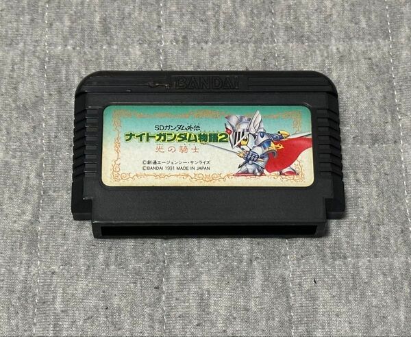 FC ファミコン SDガンダム外伝 ナイトガンダム物語2 光の騎士 ※初起動確認済み