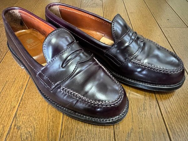 Alden 986 7E Color 8 コードバン ペニーローファー