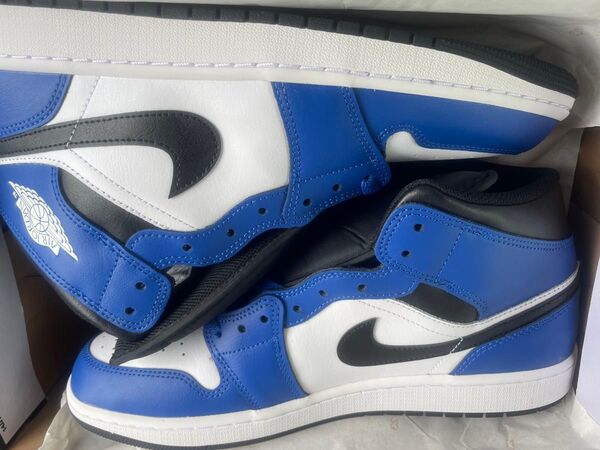 最終値下げNIKE AIR JORDAN 1 MID "Racer Blue" 30㎝