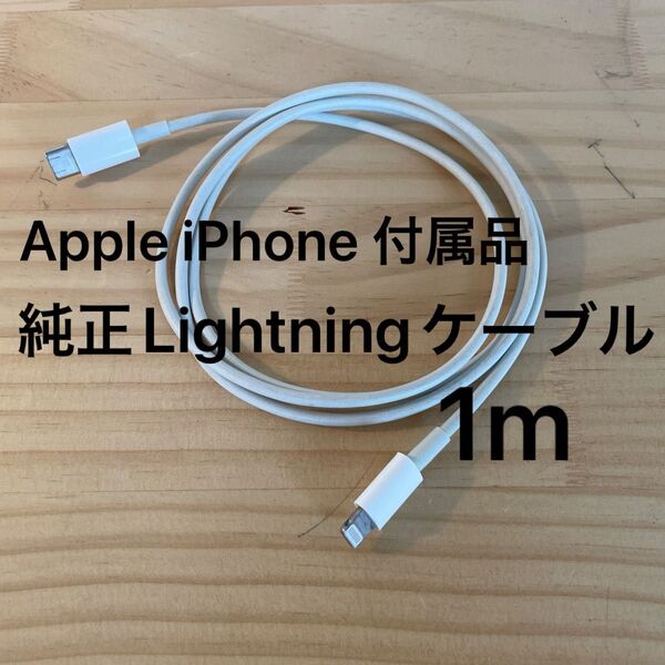 Apple 純正 Lightning ケーブル iPhone充電ケーブル 1m アップル