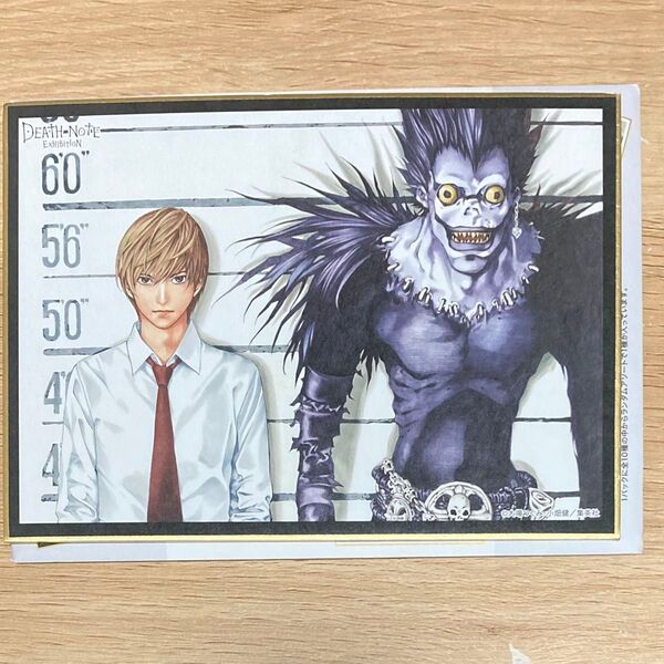 death note デスノート展 ミニ色紙 夜神月 リューク